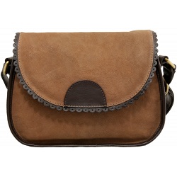 Yoshi Kendall Leather Flap Over Shoulder Bag / Handbag