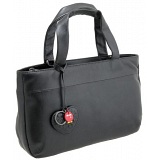 Yoshi Kensington Medium Size Metallic Grab Bag / Leather Handbag