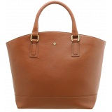 Yoshi Kingsley Leather Zip Top Tote Bag / Grab Bag