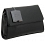 Yoshi Lexington Flap Over Shoulder Bag / Leather Handbag Black