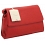 Yoshi Lexington Flap Over Shoulder Bag / Leather Handbag Red