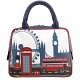 Yoshi London Applique Leather Grab Bag / Handbag