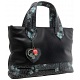 Yoshi Hampton Love Letter Print Leather Grab Bag / Handbag