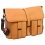 Yoshi Lynbrook Flap Over Leather Satchel / Shoulder Bag Caramel / Brown