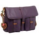 Yoshi Lynbrook Flap Over Leather Satchel / Shoulder Bag