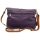 Yoshi Lynbrook Flap Over Leather Satchel / Shoulder Bag