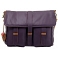 Yoshi Lynbrook Flap Over Leather Satchel / Shoulder Bag
