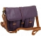 Yoshi Lynbrook Flap Over Leather Satchel / Shoulder Bag