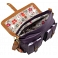 Yoshi Lynbrook Flap Over Leather Satchel / Shoulder Bag