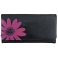 Yoshi Mabelle Flower Applique Large Flap Over Leather Purse