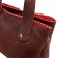 Yoshi Marnie Leaf Applique Leather Grab Bag / Handbag (Brown)