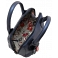 Yoshi Marylebone Dual Zip Around Mini Leather Metallic Grab Bag