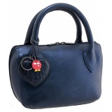 Yoshi Marylebone Dual Zip Around Mini Leather Grab Bag / Handbag