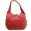 Yoshi Meehan Medium Size Leather Slouched Shoulder Bag / Handbag Red