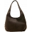 Yoshi Meehan Medium Size Leather Slouched Shoulder Bag / Handbag Chocolate