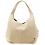 Yoshi Meehan Medium Size Leather Slouched Shoulder Bag / Handbag Cream