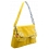 Yoshi Miller Flower Applique Leather Shoulder Bag / Handbag Buttercup 