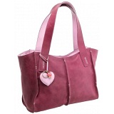 Yoshi Pentire Large Leather Zip Top Shoulder Bag / Handbag