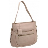 Yoshi Riley Zip Top Shoulder Bag / Leather Handbag