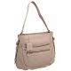 Yoshi Riley Zip Top Shoulder Bag / Leather Handbag
