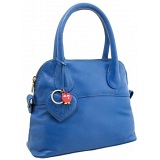 Yoshi Rosendale Mini Dome Shaped Grab Bag / Leather Handbag