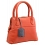 Yoshi Rosendale Mini Dome Shaped Grab Bag / Leather Handbag Flamingo
