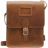 Yoshi Rushmore Leather Across Body Bag / Satchel