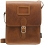 Yoshi Rushmore Leather Across Body Bag / Satchel Brown Hunter