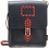 Yoshi Rushmore Leather Across Body Bag / Satchel Navy / Red Polka