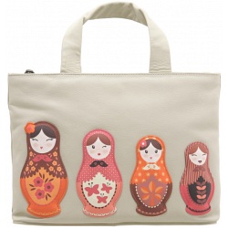 Yoshi Hampton Russian Doll Limited Edition Leather Grab Bag / Handbag