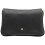 Yoshi Suzy Leather Clutch Bag with Detachable Shoulder Strap Black