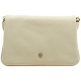 Yoshi Suzy Leather Clutch Bag with Detachable Shoulder Strap