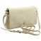 Yoshi Suzy Leather Clutch Bag with Detachable Shoulder Strap