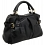 Yoshi Tallulah Large Shopper Bag / Leather Grab Bag Black