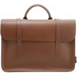 Yoshi Music Bag / Vintage Style Sheet Music Leather Briefcase