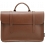 Yoshi Music Bag / Vintage Style Sheet Music Leather Briefcase Brown 