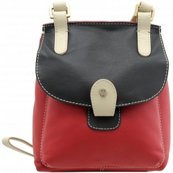 Yoshi Whitman Flap Over Leather Across Body Bag