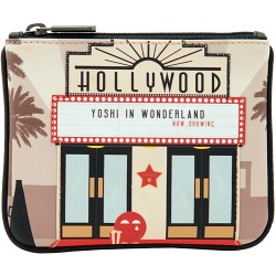 Yoshi The Lights, Camera.... Yoshi Leather Applique Coin Purse