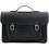 Yoshi Bixby Large Leather Satchel / Work Bag Black 