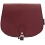 Yoshi Topher Leather Cartridge Satchel Maroon 