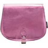 Yoshi Topher Metallic Leather Cartridge Satchel