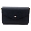 Yoshi Renner Cross-Grain Leather Shoulder Bag / Handbag Navy