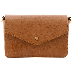 Yoshi Renner Cross-Grain Leather Shoulder Bag / Handbag