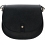 Yoshi Janssen Cross-Grain Leather Cartridge Bag / Shoulder Bag Black