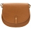Yoshi Janssen Cross-Grain Leather Cartridge Bag / Shoulder Bag Tan