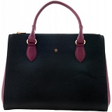 Yoshi Pacquin Cross-Grain Leather Tote Bag
