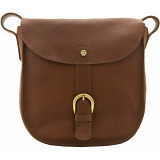 Yoshi Rockwell Natural Leather Cartridge Bag / Shoulder Bag