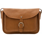 Yoshi Jackman Natural Leather Cartridge Bag / Shoulder Bag