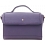 Yoshi Levitt Satchel Grab Bag / Leather Shoulder Bag Lavender