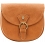 Yoshi Cooper Small Leather Across Body Bag / Handbag Tan